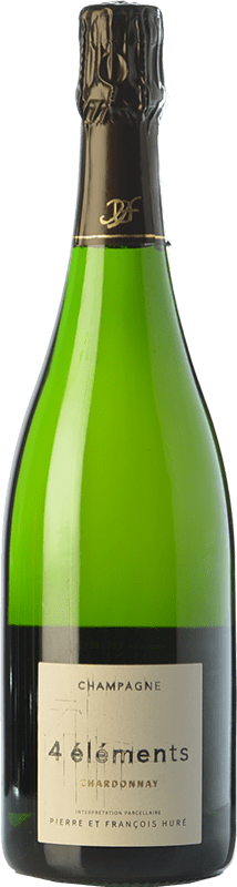 79,95 € Kostenloser Versand | Weißer Sekt Huré Frères 4 Élements A.O.C. Champagne Champagner Frankreich Chardonnay Flasche 75 cl