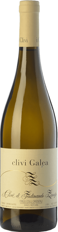 31,95 € Бесплатная доставка | Белое вино I Clivi Galea D.O.C. Colli Orientali del Friuli Фриули-Венеция-Джулия Италия Friulano бутылка 75 cl