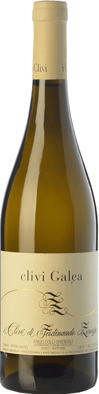 33,95 € Spedizione Gratuita | Vino Bianco I Clivi Galea D.O.C. Colli Orientali del Friuli Friuli-Venezia Giulia Italia Friulano Eco — Biologico 75 cl