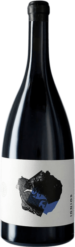 38,95 € Free Shipping | Red wine Ignios Orígenes Crianza D.O. Ycoden-Daute-Isora Canary Islands Spain Baboso Black Bottle 75 cl