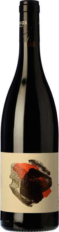 59,95 € Free Shipping | Red wine Ignios Orígenes Young D.O. Ycoden-Daute-Isora Canary Islands Spain Vijariego Black Bottle 75 cl