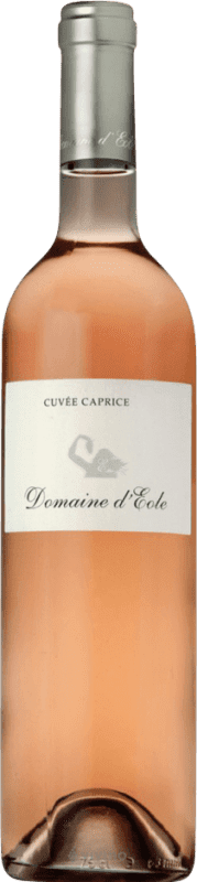 21,95 € Бесплатная доставка | Розовое вино Domaine d'Eole Caprice Cuvée A.O.C. Côtes de Provence Прованс Франция Syrah — Сира, Garnacha — Гренаш Eco — Эко Био Органический 75 cl