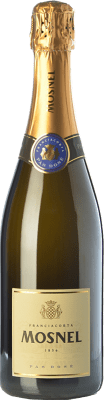 33,95 € Kostenloser Versand | Weißer Sekt Il Mosnel Zéro Dosage — Ohne Dosage — Brut Nature D.O.C.G. Franciacorta Lombardei Italien Pinot Noir — Spätburgunder, Chardonnay, Pinot Blanc — Weißburgunder Eco — Biologisch 75 cl