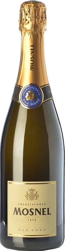 33,95 € Kostenloser Versand | Weißer Sekt Il Mosnel Pas Dosé D.O.C.G. Franciacorta Lombardei Italien Spätburgunder, Chardonnay, Weißburgunder Flasche 75 cl