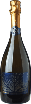 57,95 € Envío gratis | Espumoso blanco Il Mosnel QdE D.O.C.G. Franciacorta Lombardia Italia Pinot Negro, Chardonnay, Pinot Blanco Botella 75 cl