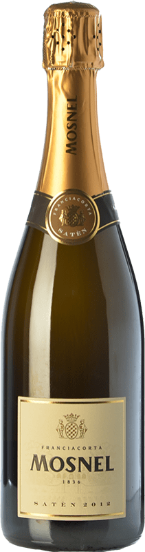 35,95 € Envío gratis | Espumoso blanco Il Mosnel Satèn D.O.C.G. Franciacorta Lombardia Italia Chardonnay Botella 75 cl