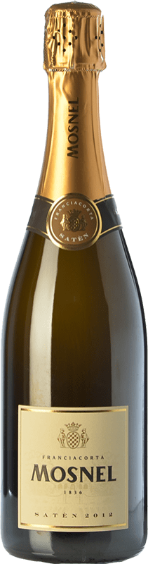 37,95 € Spedizione Gratuita | Spumante Bianco Il Mosnel Satèn D.O.C.G. Franciacorta lombardia Italia Chardonnay Eco — Biologico 75 cl