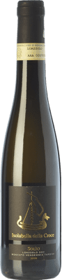 25,95 € Kostenloser Versand | Süßwein Isolabella della Croce Solìo D.O.C. Loazzolo Piemont Italien Muskat Halbe Flasche 37 cl
