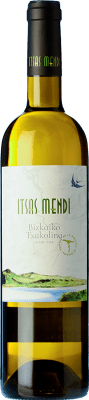 14,95 € Kostenloser Versand | Weißwein Itsasmendi D.O. Bizkaiko Txakolina Baskenland Spanien Hondarribi Zuri 75 cl