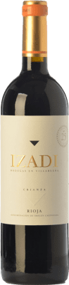 7,95 € 送料無料 | 赤ワイン Izadi 高齢者 D.O.Ca. Rioja ラ・リオハ スペイン Tempranillo ハーフボトル 37 cl