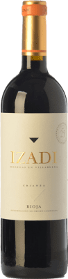 6,95 € Envío gratis | Vino Tinto Izadi Crianza D.O.Ca. Rioja La Rioja España Tempranillo Media Botella 37 cl