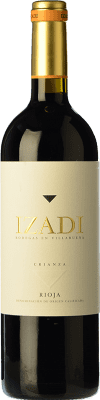 19,95 € 免费送货 | 红葡萄酒 Izadi Crianza — 陈酿 D.O.Ca. Rioja 拉里奥哈 西班牙 Tempranillo — 丹魄 大瓶 — Magnum 1,5 L