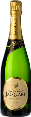 39,95 € Kostenloser Versand | Weißer Sekt Jacquart Mosaïque Brut A.O.C. Champagne Champagner Frankreich Pinot Schwarz, Chardonnay, Pinot Meunier Flasche 75 cl