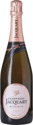 35,95 € Envio grátis | Espumante rosé Jacquart Mosaïque Rosé Brut A.O.C. Champagne Champagne França Pinot Preto, Chardonnay, Pinot Meunier Garrafa 75 cl