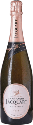 36,95 € Envío gratis | Espumoso rosado Jacquart Mosaïque Rosé Brut A.O.C. Champagne Champagne Francia Pinot Negro, Chardonnay, Pinot Meunier Botella 75 cl