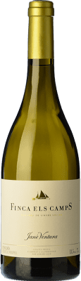 18,95 € Kostenloser Versand | Weißwein Jané Ventura Finca Els Camps Macabeu Crianza — Kurze Fassreifung D.O. Penedès Katalonien Spanien Macabeo Flasche 75 cl