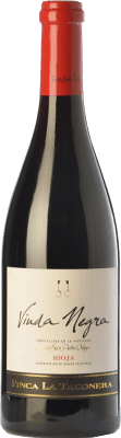 88,95 € Free Shipping | Red wine San Pedro Ortega Viuda Negra Finca La Taconera Crianza D.O.Ca. Rioja The Rioja Spain Tempranillo Bottle 75 cl
