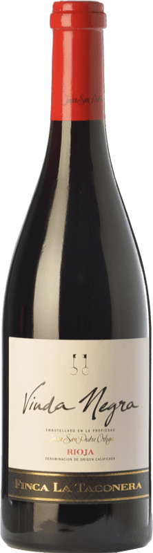 7,95 € 免费送货 | 红酒 Javier San Pedro Viuda Negra Finca La Taconera 岁 D.O.Ca. Rioja 拉里奥哈 西班牙 Tempranillo 瓶子 75 cl