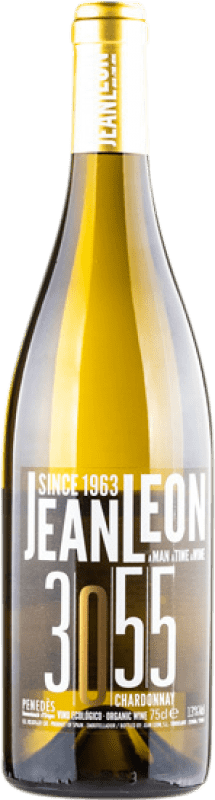 15,95 € Бесплатная доставка | Белое вино Jean Leon 3055 старения D.O. Penedès Каталония Испания Chardonnay бутылка 75 cl