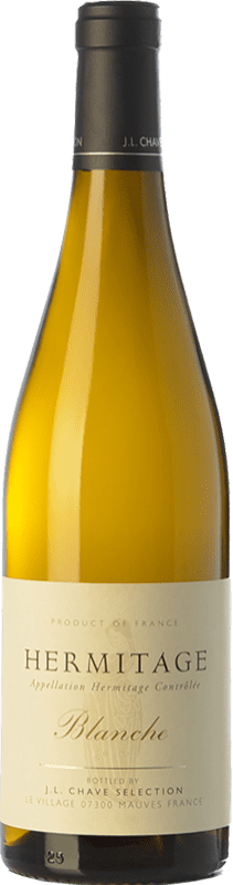 69,95 € Envio grátis | Vinho Branco Jean-Louis Chave Crianza A.O.C. Hermitage Rhône França Roussanne, Marsanne Garrafa 75 cl
