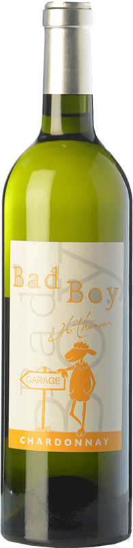 19,95 € Spedizione Gratuita | Vino bianco Jean-Luc Thunevin Bad Boy Francia Chardonnay Bottiglia 75 cl