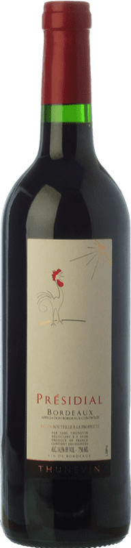 7,95 € Envoi gratuit | Vin Blanc Jean-Luc Thunevin Presidial Le Coq A.O.C. Bordeaux Bordeaux France Sémillon, Muscadelle, Sauvignon Gris, Sauvignon Bouteille 75 cl
