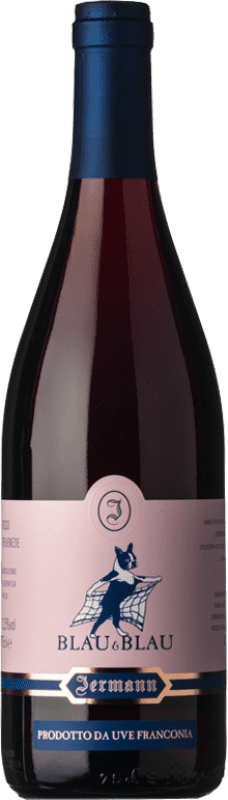 17,95 € Free Shipping | Red wine Jermann Blau & Blau I.G.T. Friuli-Venezia Giulia Friuli-Venezia Giulia Italy Pinot Black, Blaufrankisch Bottle 75 cl