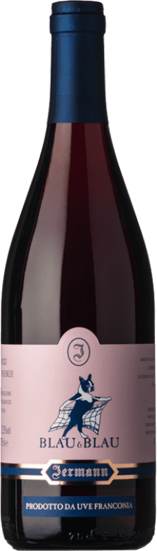 22,95 € Kostenloser Versand | Rotwein Jermann Blau & Blau I.G.T. Friuli - Venezia Giulia Friaul-Julisch Venetien Italien Pinot Noir — Spätburgunder, Blaufränkisch Flasche 75 cl