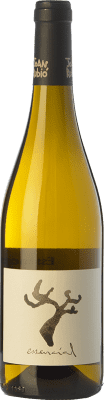 26,95 € Envío gratis | Vino blanco Joan Rubió Essencial Crianza D.O. Penedès Cataluña España Xarel·lo Botella 75 cl