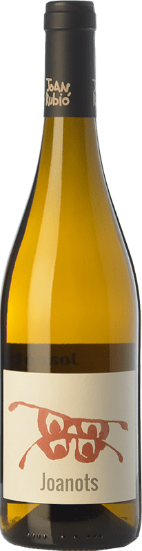 19,95 € Spedizione Gratuita | Vino bianco Joan Rubió Joanots Crianza D.O. Penedès Catalogna Spagna Macabeo Bottiglia 75 cl