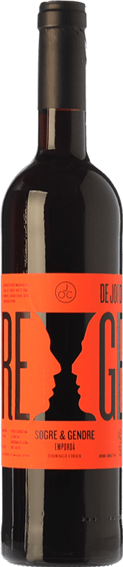 9,95 € Spedizione Gratuita | Vino rosso JOC Sogre & Gendre Giovane D.O. Empordà Catalogna Spagna Merlot, Grenache, Samsó Bottiglia 75 cl