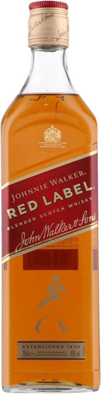 17,95 € Spedizione Gratuita | Whisky Blended Johnnie Walker Red — Edizione Rossa Scozia Regno Unito Bottiglia 70 cl