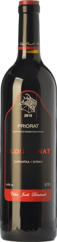 19,95 € Spedizione Gratuita | Vino rosso Jordi Domènech Clos Penat Crianza D.O.Ca. Priorat Catalogna Spagna Syrah, Grenache Bottiglia 75 cl
