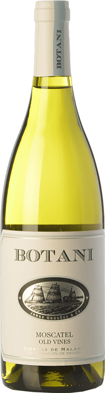 16,95 € Free Shipping | White wine Jorge Ordóñez Botani D.O. Sierras de Málaga Andalusia Spain Muscat of Alexandria Bottle 75 cl