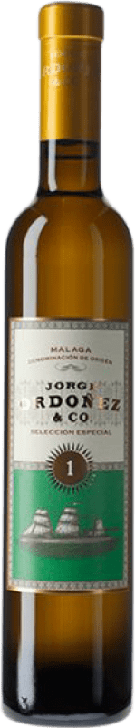 17,95 € 送料無料 | 甘口ワイン Jorge Ordóñez Nº 1 セレクション, 特別 D.O. Sierras de Málaga アンダルシア スペイン Moscatel — マスカット ハーフボトル 37 cl