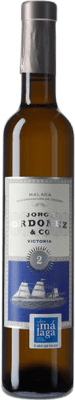 26,95 € Kostenloser Versand | Süßer Wein Jorge Ordóñez Nº 2 Victoria D.O. Sierras de Málaga Andalusien Spanien Muscat von Alexandria Halbe Flasche 37 cl