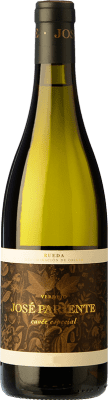 32,95 € Envio grátis | Vinho branco José Pariente Cuvée Especial D.O. Rueda Castela e Leão Espanha Verdejo Garrafa 75 cl