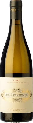 19,95 € Kostenloser Versand | Weißwein José Pariente Fermentado en Barrica Alterung D.O. Rueda Kastilien und León Spanien Verdejo Flasche 75 cl