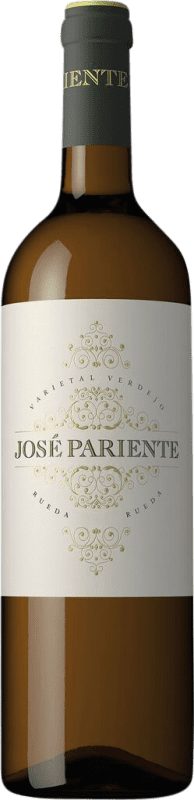 14,95 € Kostenloser Versand | Weißwein José Pariente D.O. Rueda Kastilien und León Spanien Verdejo Flasche 75 cl