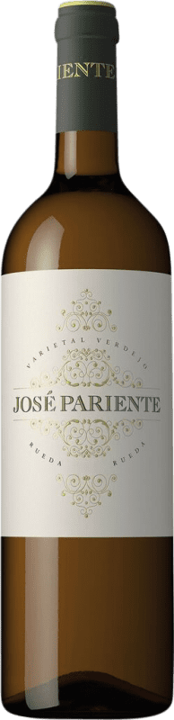 13,95 € Spedizione Gratuita | Vino Bianco José Pariente D.O. Rueda Castilla y León Spagna Verdejo 75 cl