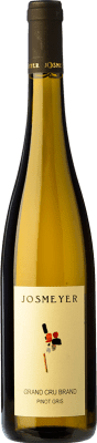 56,95 € Spedizione Gratuita | Vino bianco Josmeyer Grand Cru Brand Crianza A.O.C. Alsace Alsazia Francia Pinot Grigio Bottiglia 75 cl