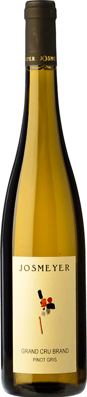 56,95 € Kostenloser Versand | Weißwein Josmeyer Grand Cru Brand Alterung A.O.C. Alsace Elsass Frankreich Pinot Grau Flasche 75 cl
