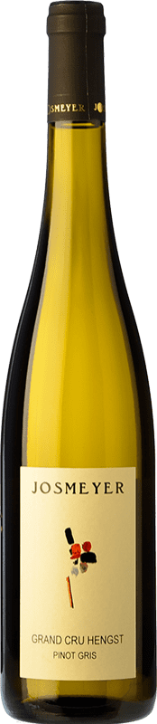 51,95 € Envio grátis | Vinho branco Josmeyer Grand Cru Hengst Crianza A.O.C. Alsace Alsácia França Pinot Cinza Garrafa 75 cl