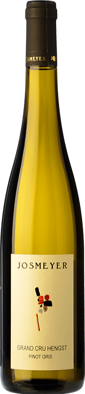 73,95 € Spedizione Gratuita | Vino Bianco Domaine Josmeyer Hengst Grand Cru Crianza — Invecchiato in Botte A.O.C. Alsace Alsazia Francia Pinot Grigio Eco — Biologico 75 cl