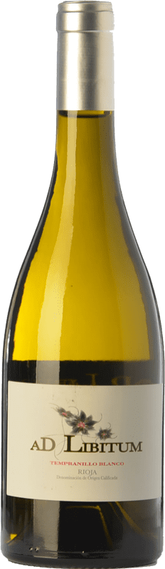 14,95 € Бесплатная доставка | Белое вино Sancha Ad Libitum D.O.Ca. Rioja Ла-Риоха Испания Tempranillo White бутылка 75 cl