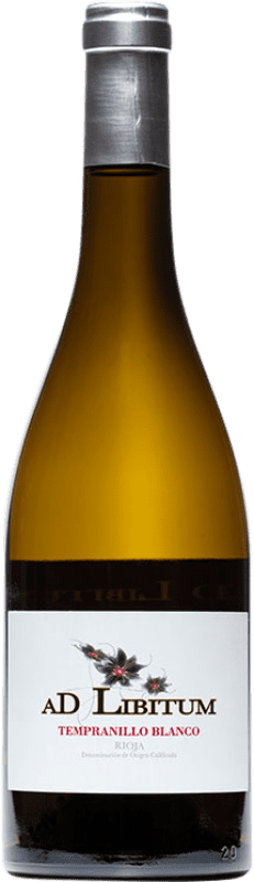 9,95 € Бесплатная доставка | Белое вино Sancha Ad Libitum D.O.Ca. Rioja Ла-Риоха Испания Tempranillo White бутылка 75 cl