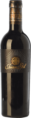 19,95 € Envío gratis | Vino Dulce Juan Gil D.O. Jumilla Castilla la Mancha España Monastrell Media Botella 37 cl