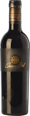 12,95 € Envío gratis | Vino dulce Juan Gil Tinto D.O. Jumilla Castilla la Mancha España Monastrell Media Botella 37 cl