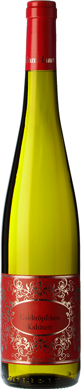 21,95 € Spedizione Gratuita | Vino bianco Julian Haart Piesporter Goldtröpfchen Kabinett Crianza Q.b.A. Mosel Rheinland-Pfalz Germania Riesling Bottiglia 75 cl