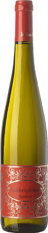25,95 € Kostenloser Versand | Weißwein Julian Haart Piesporter Goldtröpfchen Spätlese Alterung Q.b.A. Mosel Rheinland-Pfalz Deutschland Riesling Flasche 75 cl